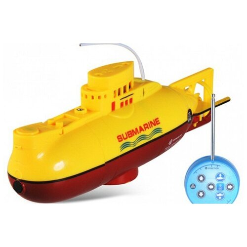 стол лодка подлодка подводная 65x65 см кухонный квадратный с принтом Радиоуправляемая подводная лодка Create Toys - CT-3311-YELLOW