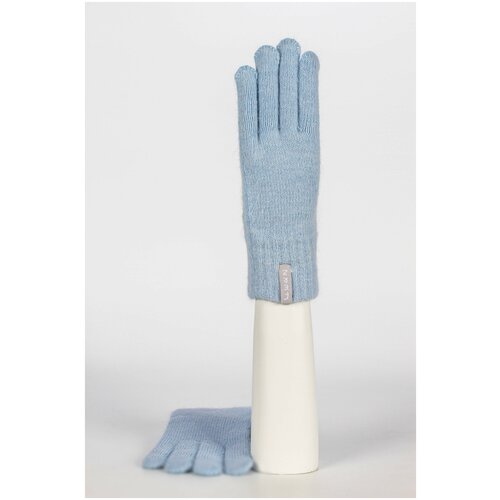 фото Перчатки ferz зимние, шерсть, размер m, голубой