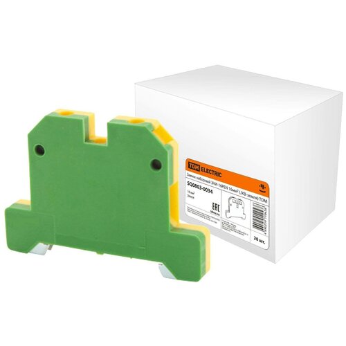 фото Зажим наборный зни-16pen 16мм2 (jxb-земля) tdm sq0803-0034 tdm еlectric