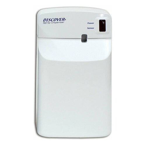 Диспенсер для аэрозольного освежителя воздуха DISCOVER, электронный, белый