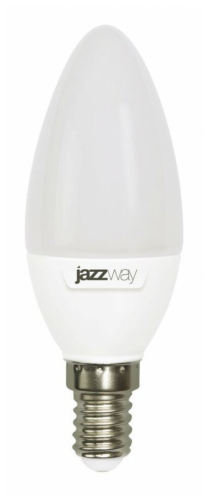 Лампа 9W свеча светодиодная PLED- SP C37 9W E14 4000K-E (9W=75Вт, 820Lm) 230/50 Jazzway