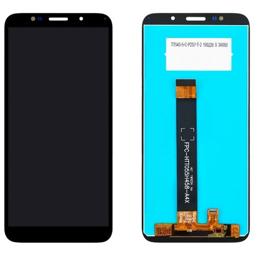 Дисплей для Huawei Y5p в сборе с тачскрином (черный)