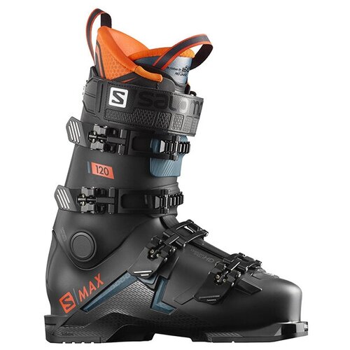 Горнолыжные ботинки Salomon S/Max 120 Black/Orange (19/20) (24.5)