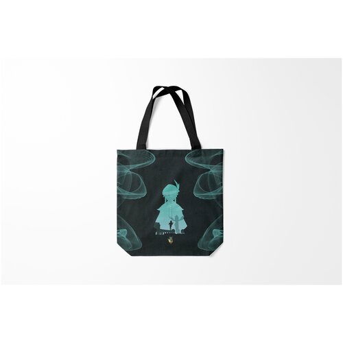 фото Сумка-шоппер / 40х40 см / геймерам / genshin impact венти venti геншин burnettie