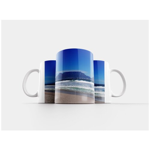 фото Кружка "столовая гора, кейптаун, пляж" 320 мл lotsprints