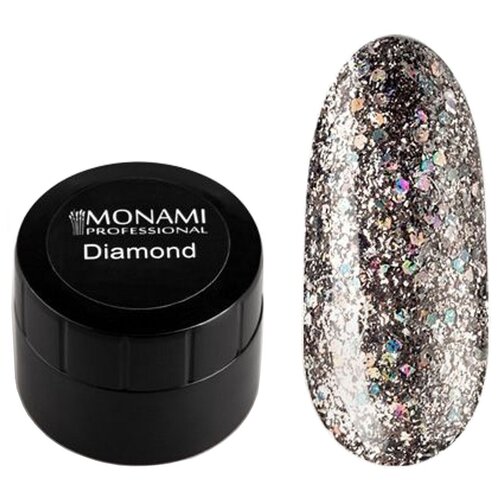 Monami гель-лак для ногтей Diamond, 5 мл, 5 г, Starshine