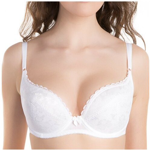 фото Бюстгальтер misstyle, размер 75b, белый