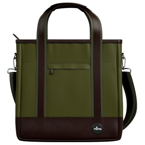 mima транспортировочная сумка для коляски zigi travel bag черный Сумка Mima Zigi Changing Bag olive green