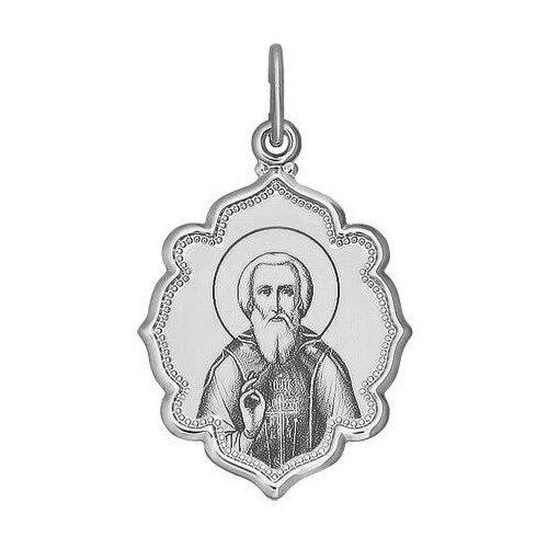 фото Серебряная подвеска sokolov 94100224 diamant-online