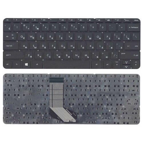 Клавиатура для ноутбука HP Envy X2 черная 2850₽