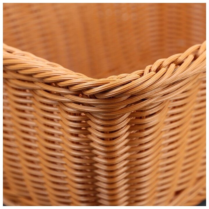 Корзина для фруктов, хлебница плетеная, фруктовница, 40×30×15 см - фотография № 2