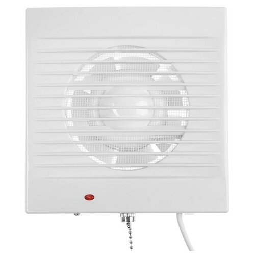 Вентилятор осевой ZEIN москитная сетка d100 мм 220 В 15 Вт белый ZEIN 5157140 1385₽