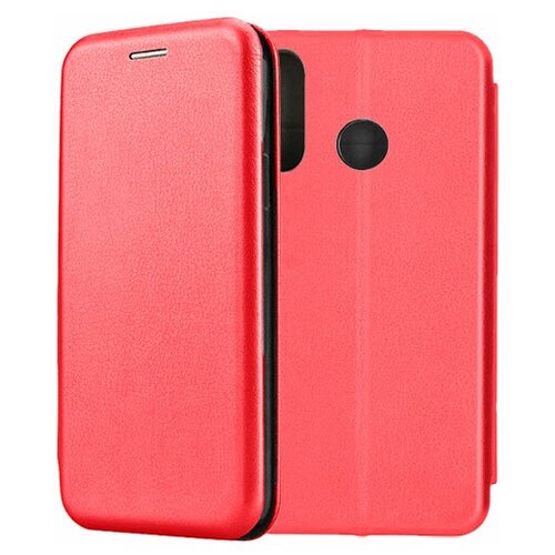 Чехол-книжка Fashion Case для Huawei P30 Lite красный joomer full protection soft silicon 6 2for huawei p30 lite case for huawei p30 lite cell phone case cover