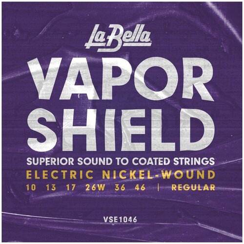 LA BELLA VSE1046 Струны для электрогитары струны la bella vse942 vapor shield 9 42 для электрогитары
