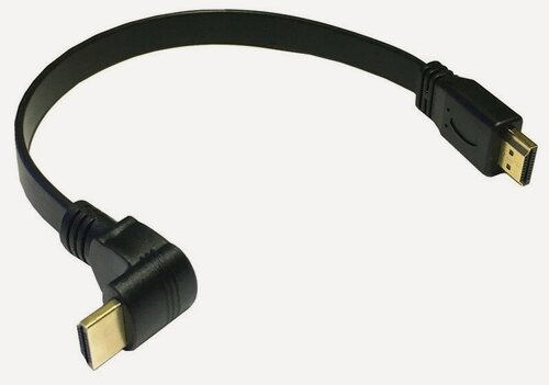 Изображение товара Кабель PALMEXX CBL301 HDMI(m) - HDMI(m) угловой, UHD 4K, длина 30см, тип 1