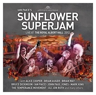 Компакт-Диски, earMUSIC, IAN PAICE'S SUNFLOWER SUPERJAM - Live At The Royal Albert Hall 2012 (with ALICE COOPER, BRIAN MAY, IAN PAICE, ULI JON ROTH) (CD+DVD)