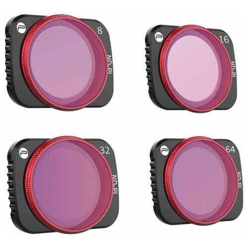 Набор фильтров Pgytech DJI Mavic Air 2 (Professional) (ND8/16/32/64) P-16A-034 оптический фильтр pgytech filter for mavic 2 zoom mrc uv advanced p ha 018