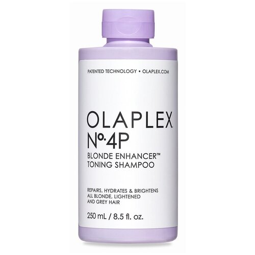 OLAPLEX шампунь N 4P Blonde Enhancer Toning Система защиты для светлых волос, 250 мл шампунь тонирующий система защиты для светлых волос olaplex no 4p 250 мл