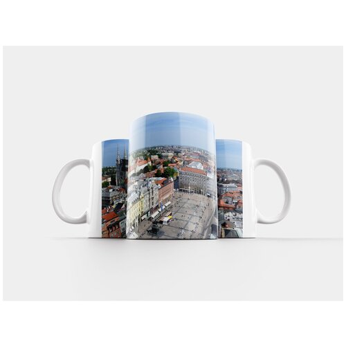 фото Кружка "город, городской пейзаж, архитектуры" 320 мл lotsprints