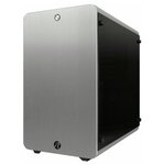 Корпус Raijintek THETIS SILVER WINDOW 0R200054, Aluminum, ATX/MICRO ATX/MINI ITX, USB3.0x2, HD Audiox1 - изображение