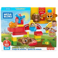 Конструктор Mega Bloks Прятки на ферме для малышей GRJ18, 30 дет.