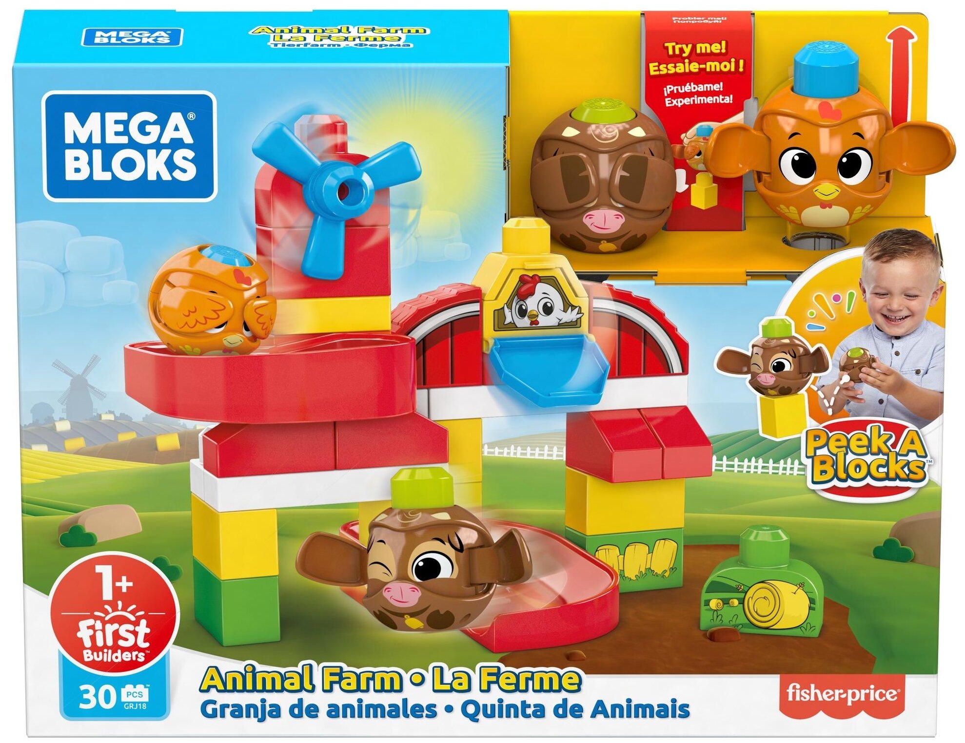 Конструктор Mega Bloks Прятки на ферме GRJ18