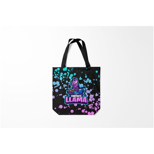 фото Сумка-шоппер / 40х40 см / геймерам / fortnite llama burnettie