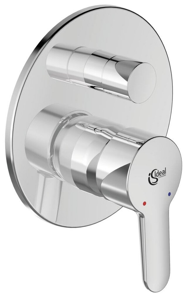 Смеситель для ванны/душа Ideal Standard SESIA A6945AA встраиваемый однозахватный хром