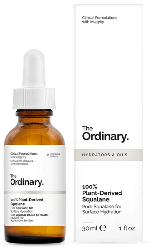 DECIEM THE ORDINARY Сыворотка для лица и волос 100% Plant-Derived Hemi-Squalane 30ml