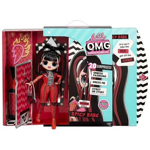 Кукла - сюрприз L.O.L. MGA Original OMG Doll Series 4 Spicy Babe 572770 игрушка l o l surprise кукла omg dance doll miss