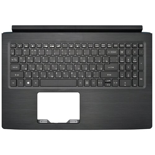 Клавиатура для ноутбука Acer Aspire A315-53G черная топ-панель 6650₽