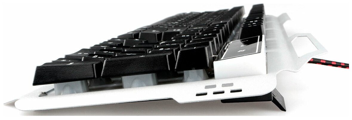Клавиатура проводная Гарнизон GKS-510G USB черный - фото №13