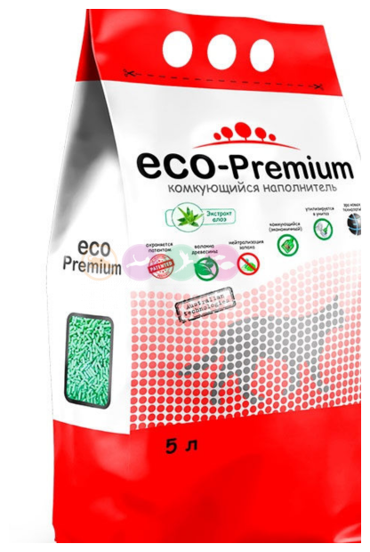 Наполнитель древесный ECO-Premium Алоэ 1.9 кг/5 л - фотография № 11