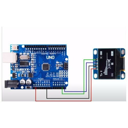 Дисплей OLED 0,96/128x64/интерфейс I2C/WINSTAR/WEA012864DWPP3N00003/Arduino проекты