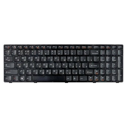 Клавиатура Vbparts для Lenovo IdeaPad B570 B580 V570 Z570 Z575 B590 002932 80000₽