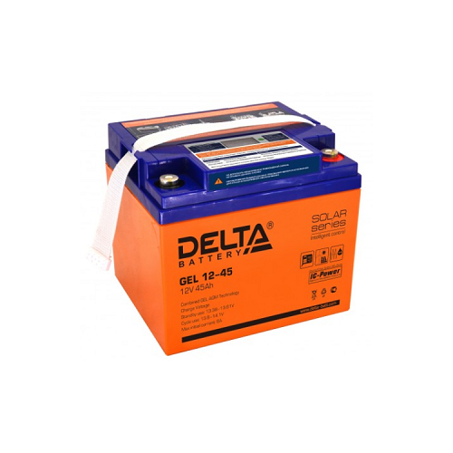 фото Аккумулятор delta gel 12-45 delta battery