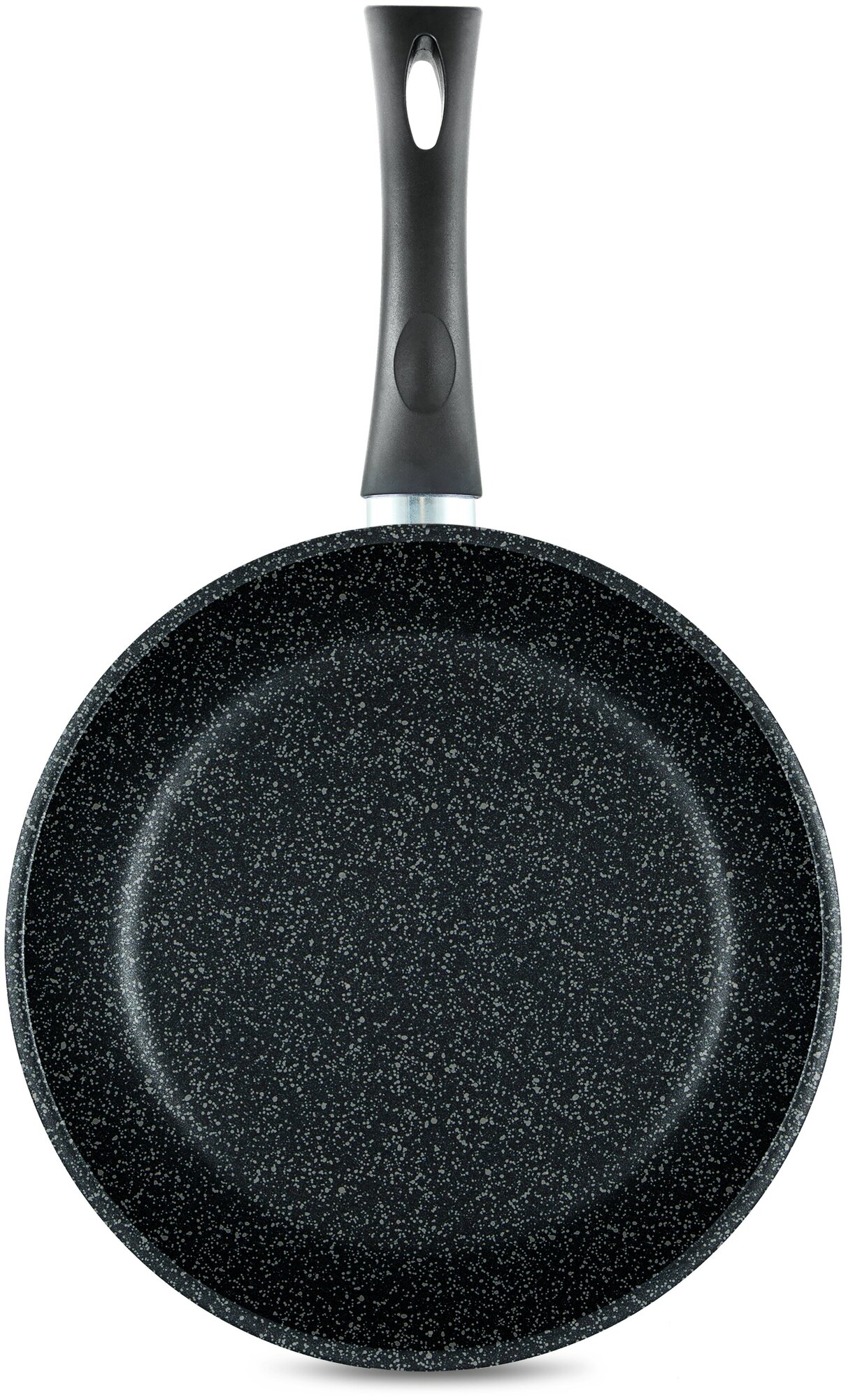 Сковорода Нева металл посуда Литая , 26см, без крышки, черный - фото №3