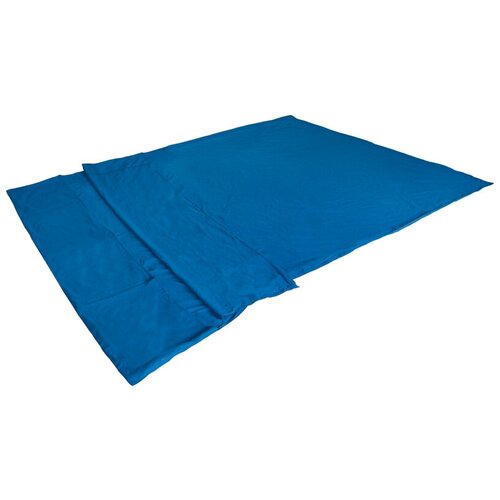 Вставка в мешок спальный High Peak Cotton Inlett Double, синий, 225х180 см