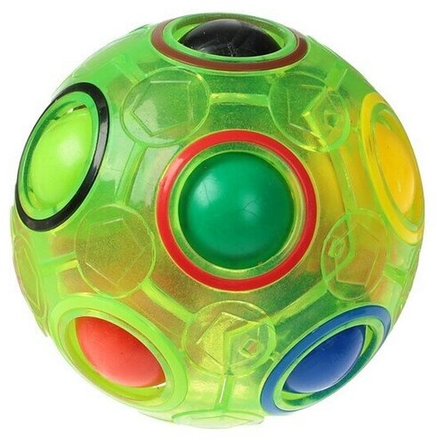 Игра-головоломка шар Орбо, мяч Светонакопительный, шар Рубика орбо шар головоломка шар рубика орбо антистресс
