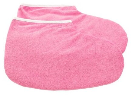 Носки для парафинотерапии розовые, 1 пара