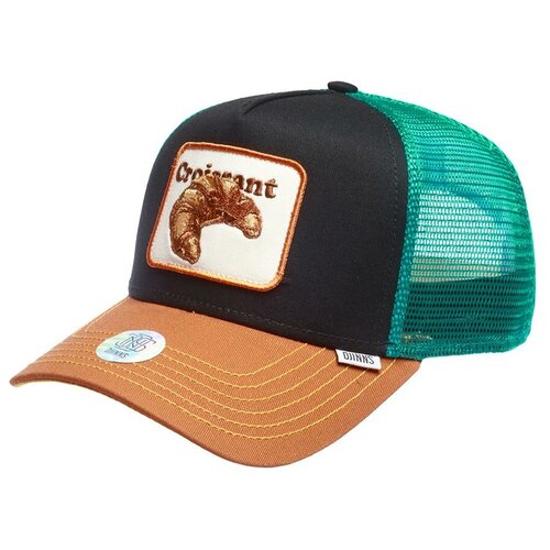 фото Бейсболка djinns арт. hft cap food croissant (черный), размер uni