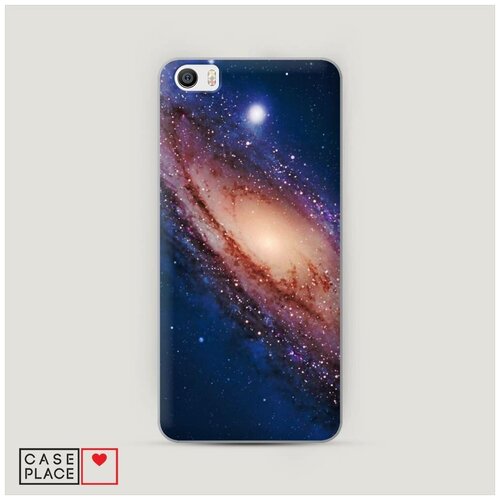 фото Чехол пластиковый xiaomi mi5 галактика градиент case place