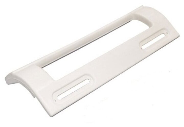 Ручка двери для холодильника универсальная расположение универсальное, цвет белый - фотография № 3