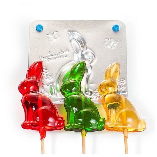 фото Набор для приготовления леденцов и мармелада зайчик, цвет микс 3973287 . yandex market
