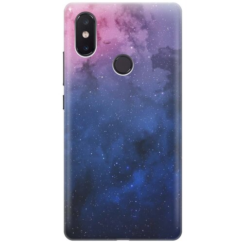фото Силиконовый чехол на xiaomi mi 8 se / сяоми ми 8 се с принтом "звездное зарево" gosso