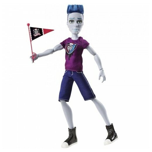 Кукла Monster High Командный дух Слоу Мо, 27 см, BGD87