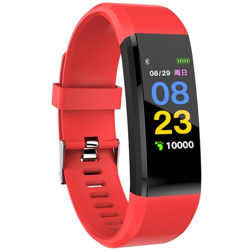 Фитнес-браслет Smart Bracelet 115 Plus, (красный)