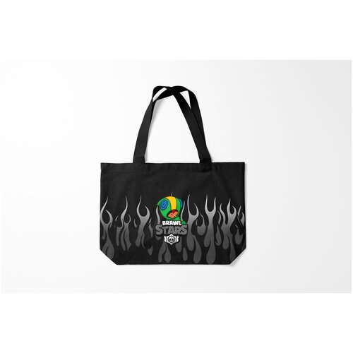 фото Сумка-шоппер / 46х35 см / геймерам / brawl stars leon burnettie