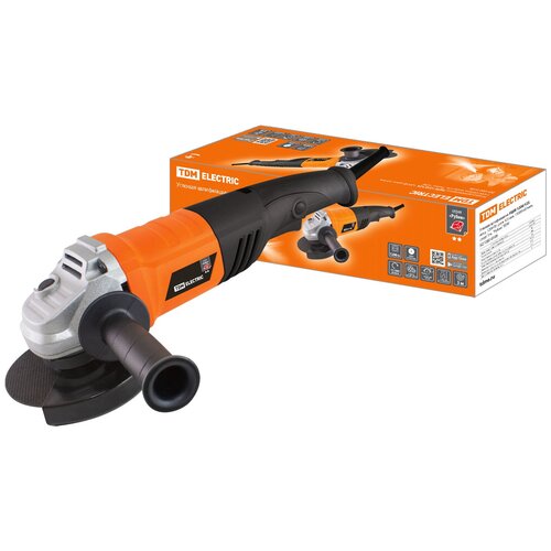 Угловая шлифмашина УШМ 1200125 мощ 1200 Вт диск 125 мм 11000 обмин шнур 3 м Рубин TDM Цена за 1 шт 367800₽