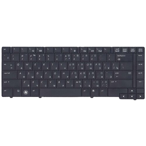 Клавиатура для ноутбука HP EliteBook 8440P 8440W черная 650₽